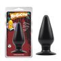Plugue anal Rubicon 15 x 5,7 cm preto