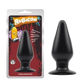 Plugue anal Rubicon 15 x 5,7 cm preto
