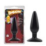 Plugue anal Rubicon 13,5 x 4,5 cm preto