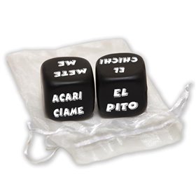 Conjunto de 2 dados Kiss Me