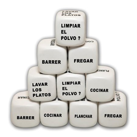 1 dado branco, fique em casa