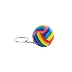 Chaveiro Bola com Bandeira LGBT+
