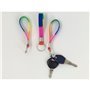 Chaveiro de silicone com bandeira LGBT+