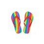 Chinelos com bandeira LGBT+ tamanho 44-45