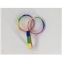 Pulseira de silicone com bandeira LGBT+