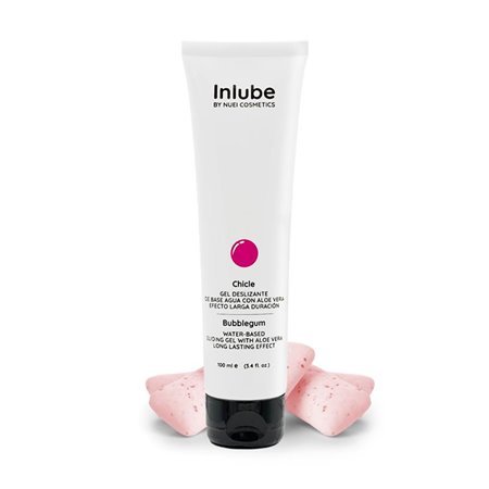 Inlube Lubrificante à base de água sabor chiclete 100 ml