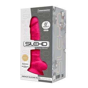 Vibrador de Dupla Densidade Modelo 1 (8) Rosa