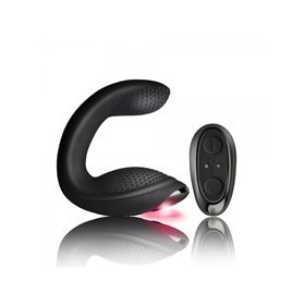 Estimulador de próstata Rude-Boy Xtreme controle remoto preto