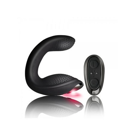 Estimulador de próstata Rude-Boy Xtreme controle remoto preto