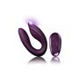 Vibrador para Casal Rock-Chick Diva Roxo