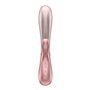 Vibrador Hot Lover com Efeito Calor com APP Duo-Pink