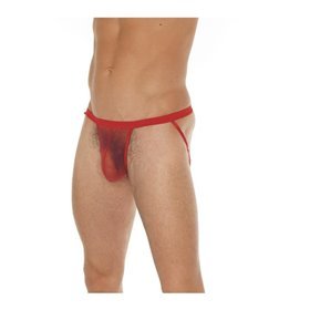 Jock Jockstrap Vermelho Tamanho Único