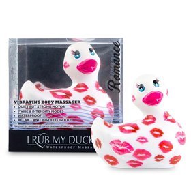 Estimulador I Rub My Duckie 2.0 Romance Branco e Rosa