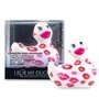 Estimulador I Rub My Duckie 2.0 Romance Branco e Rosa
