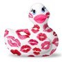 Estimulador I Rub My Duckie 2.0 Romance Branco e Rosa