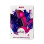 Plugue anal de silicone rosa Budy 13 cm