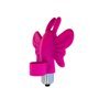 Bala vibratória de borboleta de silicone rosa monarca