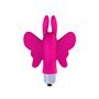 Bala vibratória de borboleta de silicone rosa monarca