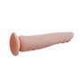 Vibrador com Ventosa Cor Natural 23,5 cm