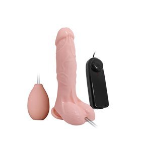 Vibrador Ejaculante com Spray de Água Natural