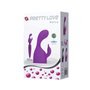 Cabeça de massagem roxa Pretty Love Darcy CL75