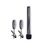 Conjunto de dança vibrador bala e pinças de mamilo com vibração turbo