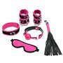 Rimba Bondage Play Conjunto Bondage 6 peças cor rosa