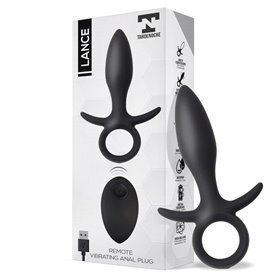 Lance Anal Plug Controle Remoto Silicone Líquido USB
