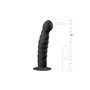 Vibrador de Silicone - Preto