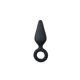 Plugue de Silicone Preto - Médio