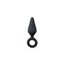 Plugue de Silicone Preto - Pequeno