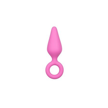 Plugue de Silicone Rosa - Pequeno