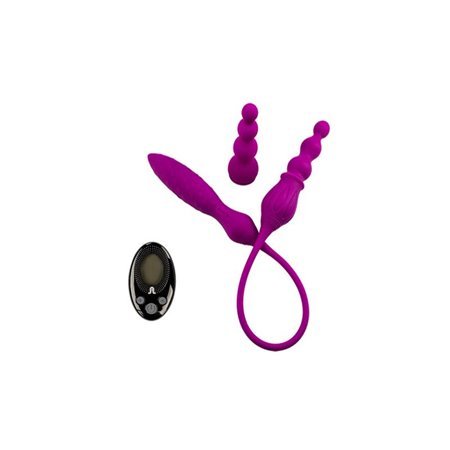 2x Estimulador + Silicone de Controle LRS 58,5 x 2,7 cm