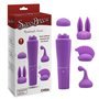 Estimulador com 4 cabeças roxas doces