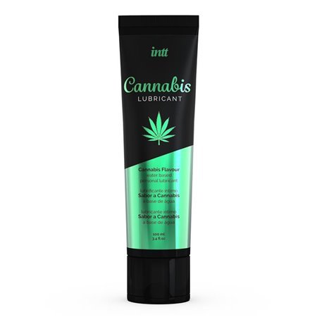 Lubrificante à base de água com sabor de cannabis 100 ml