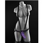 Arnês Dillio com Vibrador de 16,5 cm Roxo