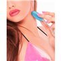 Vibrador Bullet Neon 5 Funções Luv Touch Azul