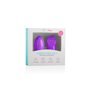 Ovo vibratório de controle remoto roxo