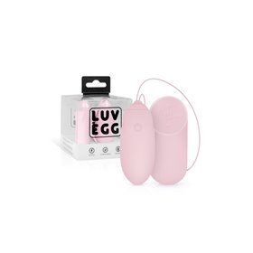 Ovo vibratório de controle remoto USB rosa