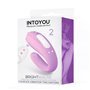 Vibrador Brightmauve para Casais Duplo Motor Controle Remoto USB Silicone