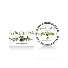 Vela de massagem coquetel Appletini 150 gr