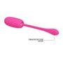 Ovo Vibratório Julius USB Silicone Rosa