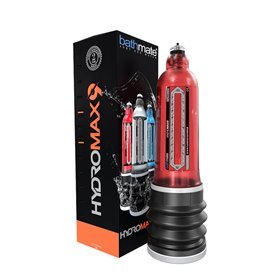 Bomba para pênis vermelha Hydromax9
