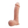 Vibrador realista Johnson com ventosa natural