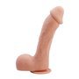 Vibrador realista Johnson com ventosa natural