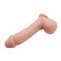 Vibrador realista Johnson com ventosa natural