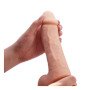 Vibrador realista Johnson com ventosa natural