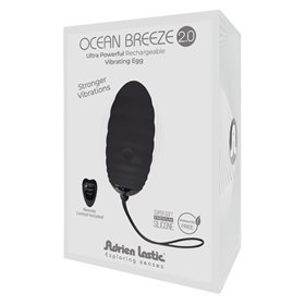 Ovo Vibratório com Controle Remoto Ocean Breeze 2.0 Preto