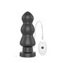 Plug Anal com Vibração King Size 7.8 Preto