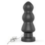 Plug Anal com Vibração King Size 7.8 Preto